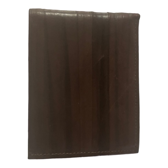 Rolfs brand men’s leather bifold wallet brown - Picture 2 of 4